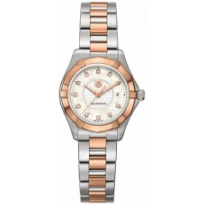 Tag Heuer Aquaracer White Pearl & Diamond Dial Ladies Watch WAP1451-BD0837